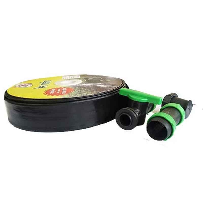 Siddhi 100mx40mm HDPE Black Rain Pipe with Cock