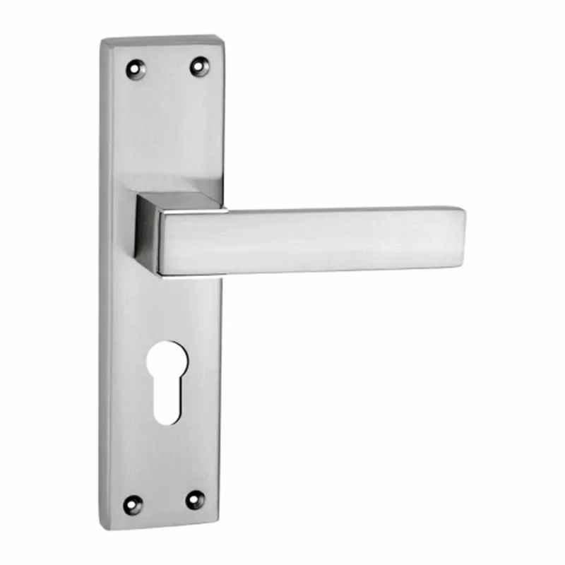 Harrison Jaguar 72x25x38mm Zinc S/C Finish Mortise Handle Set, 87978