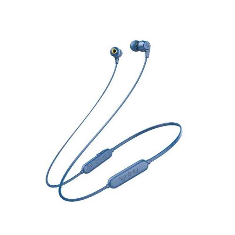 Infinity by Harman Tranz 300 Blue Pure Bass in Ear Headphone with Mic, INFTRZ300BLU