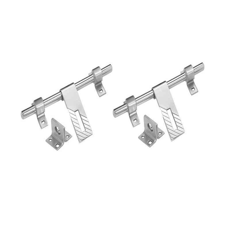 Smart Shophar 12 inch Stainless Steel Silver Spider Aldrop, SHA40AL-SPDR-SL12-P2 (Pack of 2)