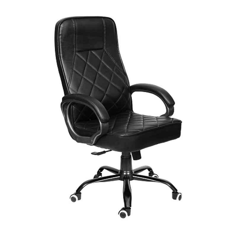 Rose Silk Black High Back Executive Office Chair