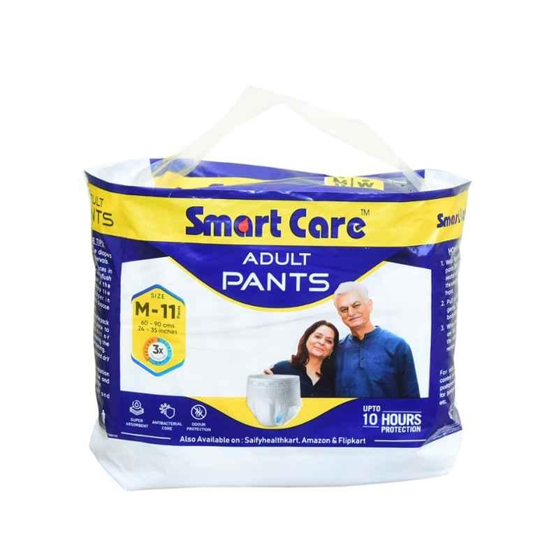 Smart Care 11 Pcs 60-90cm xxlarge Adult Diaper, D-24