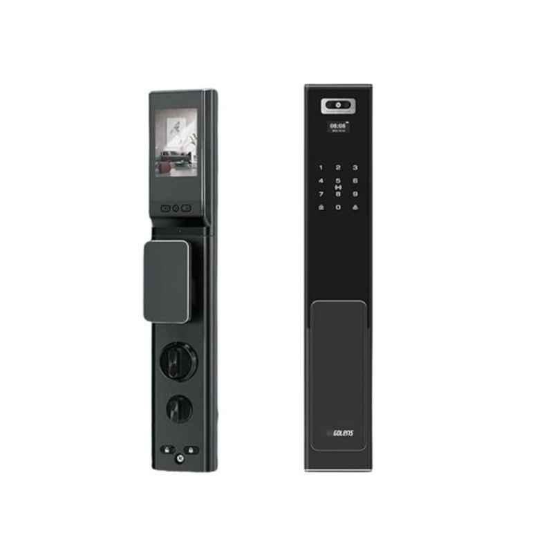 Golens X66 Alloy Steel Smart Digital Door Lock with 3D Face ID & Wireless Remote