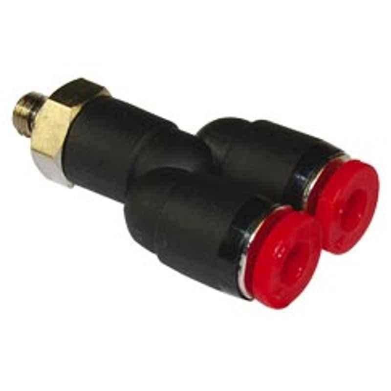 Norgren 4mm Pneufit C Parallel Swivel Y Adaptor, C02880418