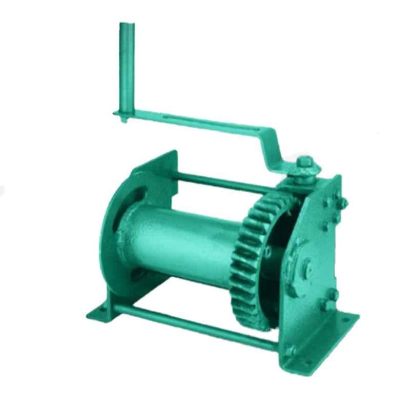 Globe 1 Ton Worm Gear Winch Machine, HWW2