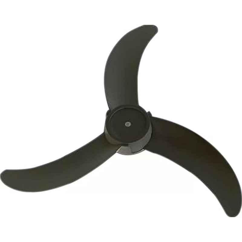 Max Speed Black Ultra High Speed Pedestal Fan Blade, Sweep: 400 mm