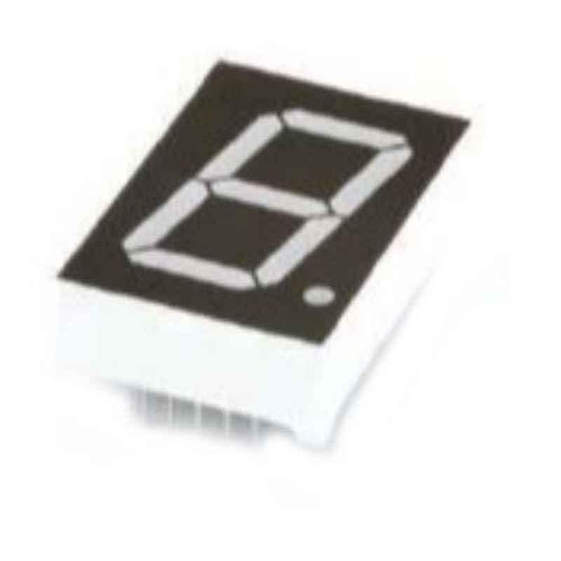 Oasistek 100 Pcs 1 inch Ultra Yellow Single Digit Display Module Set, TOS-1106