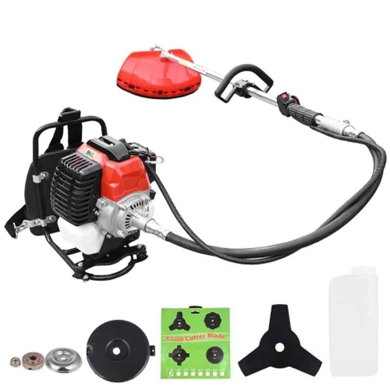 Gigawatts XLNT 0.85kW 32.6cc Backpack Brush Cutter with Cutting Blade for Gardening Grass Trimmer, XL-BG520