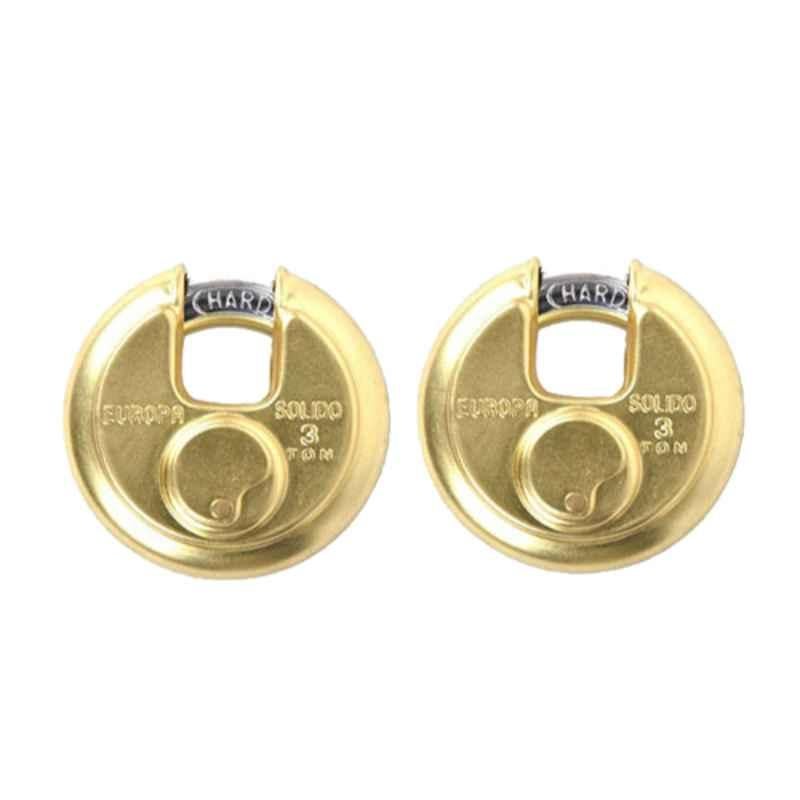 Europa 11 Pin Commercial Disc Pad Lock with 4 Keys, P370 TW BI