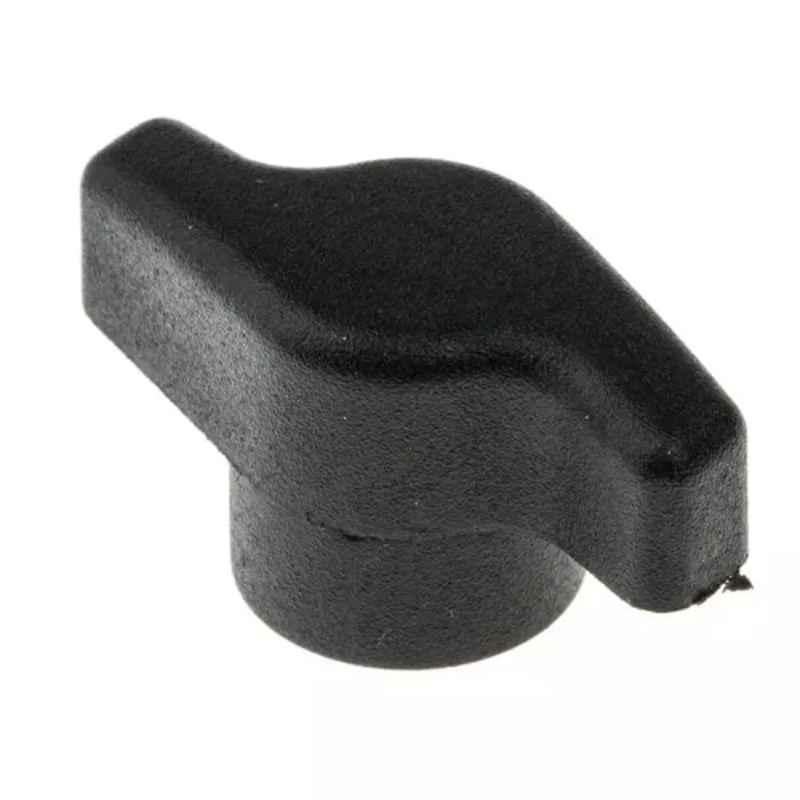 RS Pro M6 Black Wing Clamping Knob, 478787