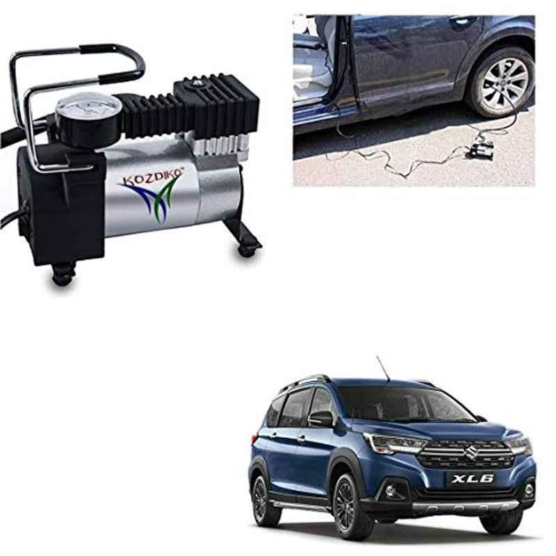 Kozdiko 12V DC Heavy Duty Metal Tyre Inflator for Maruti Suzuki XL6, Tyre_Inflator_D269