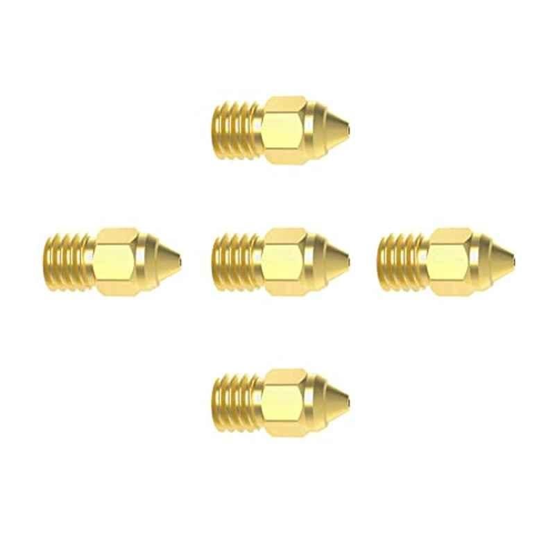 Creality 5 Pcs Brass MK-ST Nozzle Set for 3D Printer