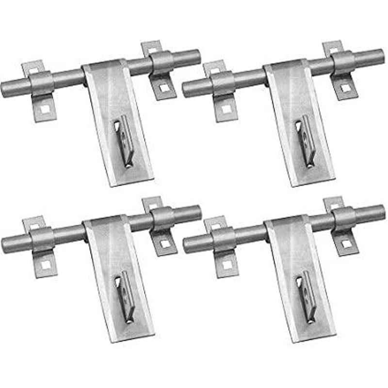 Smart Shophar 8 inch Stainless Steel Silver Butterfly Aldrop, SHA40AL-BUTF-SL08-P4 (Pack of 4)
