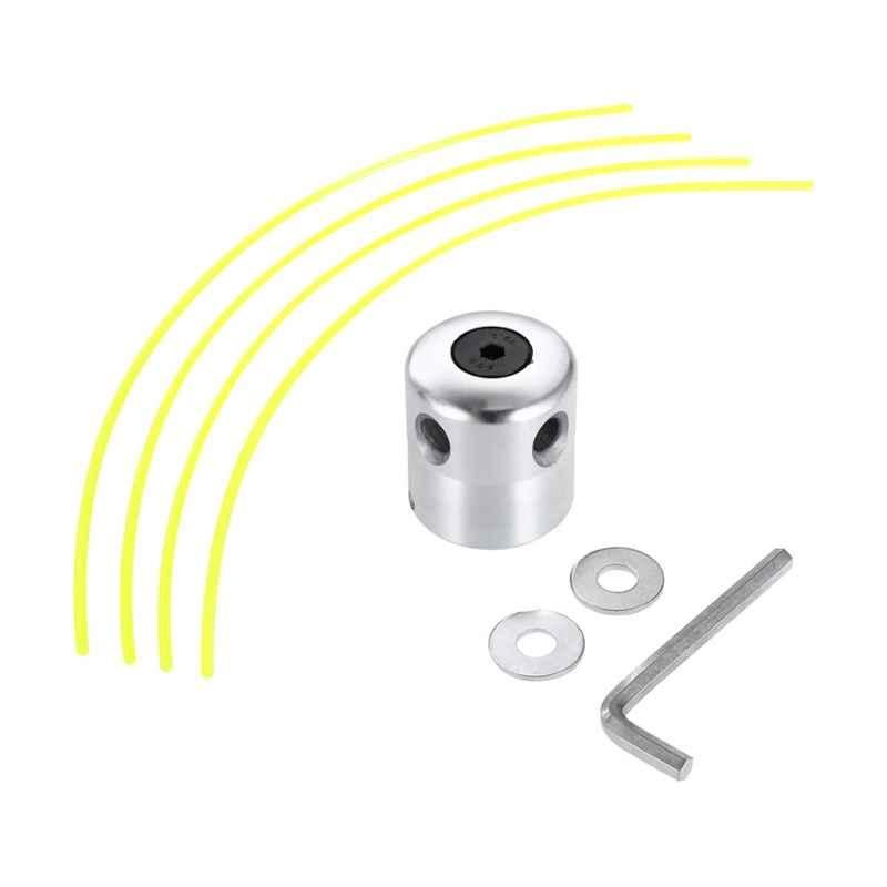 Farmo Tools Aluminum Grass Trimmer Head with 4 Lines for Gasoline Brush Cutter, GTSNEA00012