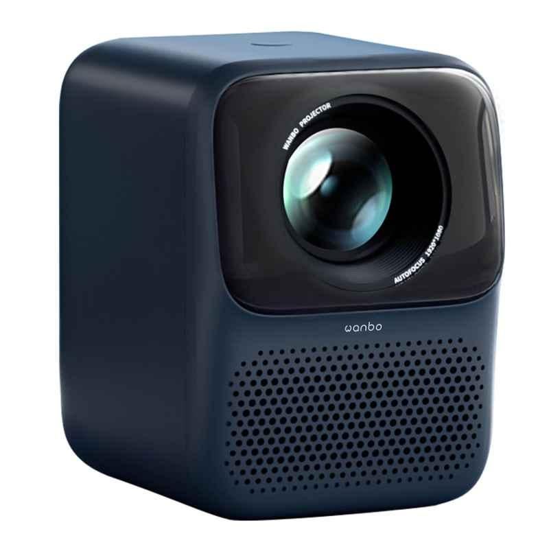 Wanbo T2 Max 1080p FHD 4K HDR Midnight Blue Auto Focus Projector with 450 ANSI & Android 9.0