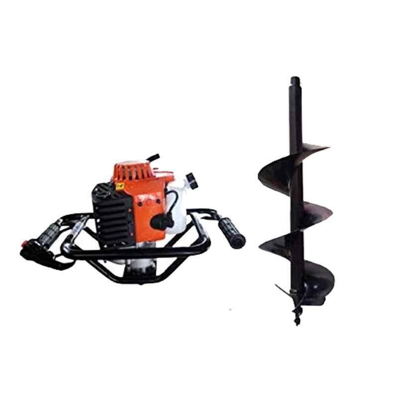 Kanak 2.5kW 82CC Heavy Duty Drill Hole Earth Auger with 12 inch Drill