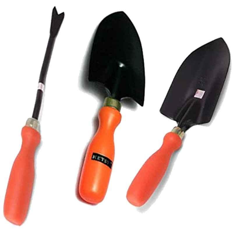 Pier Imports 3 Pcs Weeder, Shovel & Trowel Gardening Tool Kit, PI-129