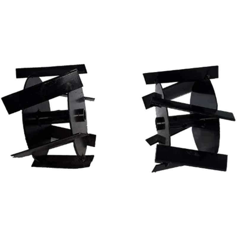 Greenleaf Left & Right Black Tiller Blade Set for Brush Cutter, BL-TA-54