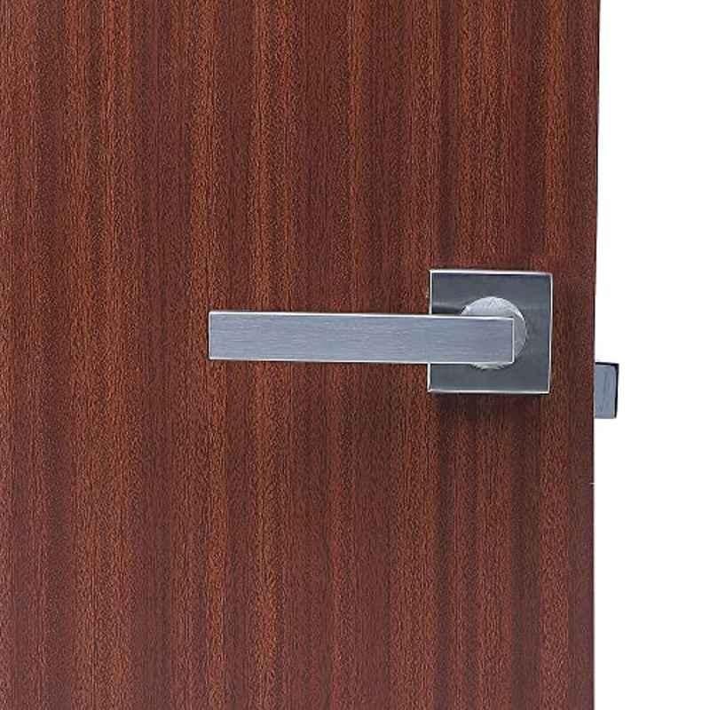 Homexpert LB-301 Stainless Steel Silver Heavy Duty Mortise Door Lock Set with Bolt Latch & Pull Handle