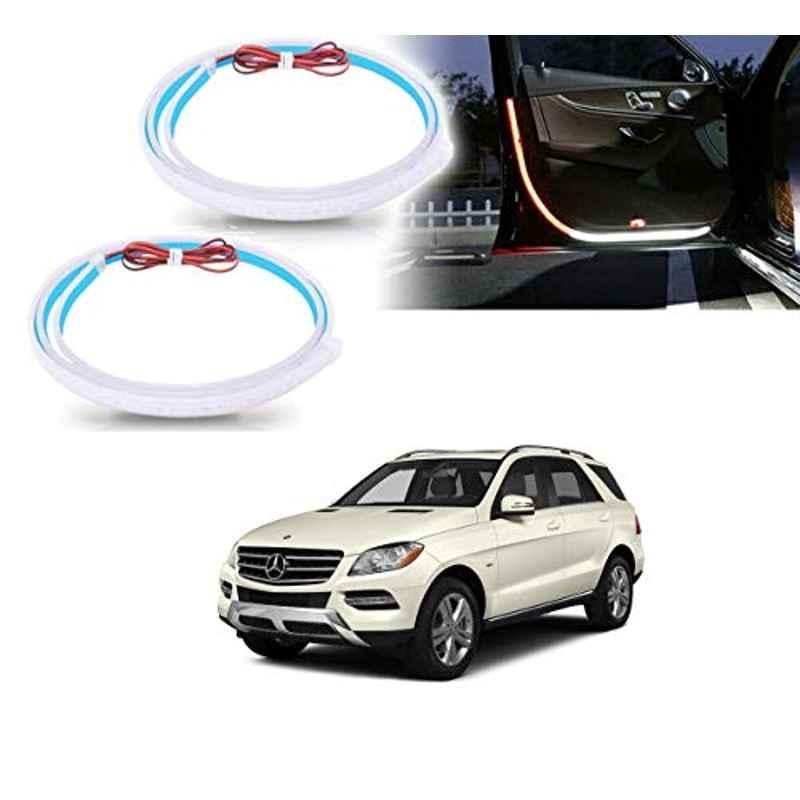 Kozdiko 2 Pcs 120cm Car Door Opening Warning LED Strips Safety Light Set for Mercedes Benz GLC-Class