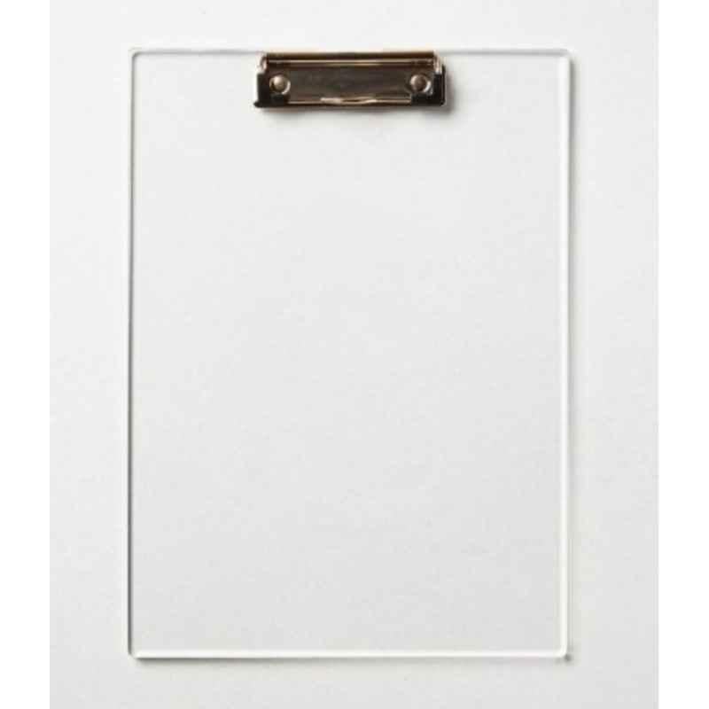 Sumo Acrylic Sheet 9x13 inch Transparent Clipboard, SCBD913