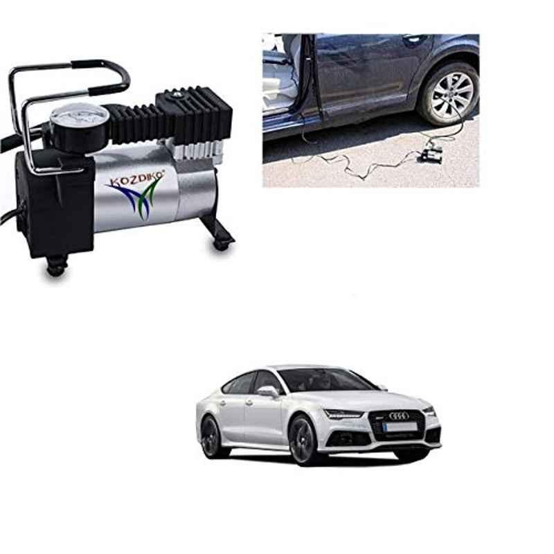 Kozdiko 12V DC Heavy Duty Metal Tyre Inflator for Audi A7, Tyre_Inflator_D228