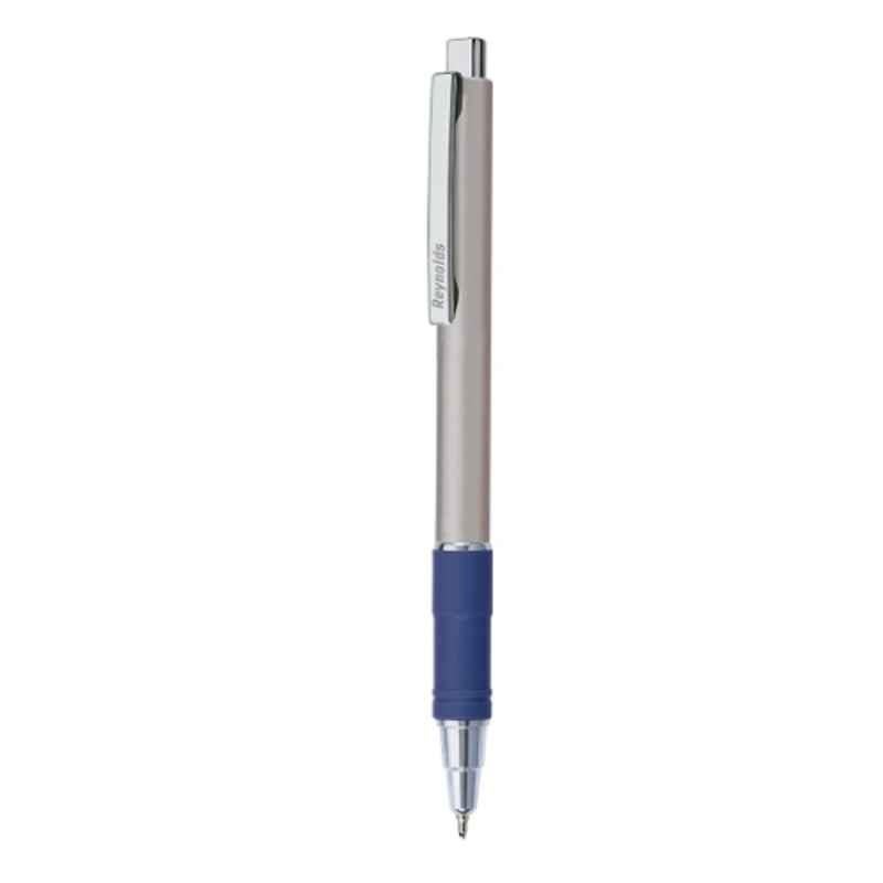 Reynolds Jetter Metalic Fx Blue Ball Pen (Pack of 8)