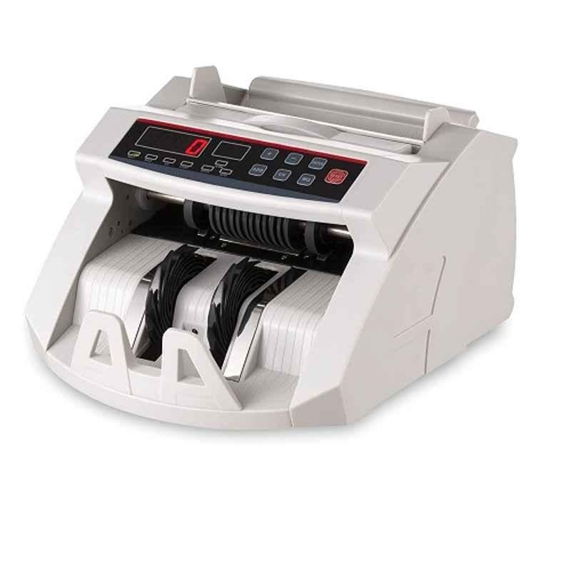 GOBBLER GB-4388-MG Note Counting Machine, 200 pcs|LED, 80W | UV,MG,IR,MT | 1000 Notes/Min | Fake Note Detection, Business Grade, White