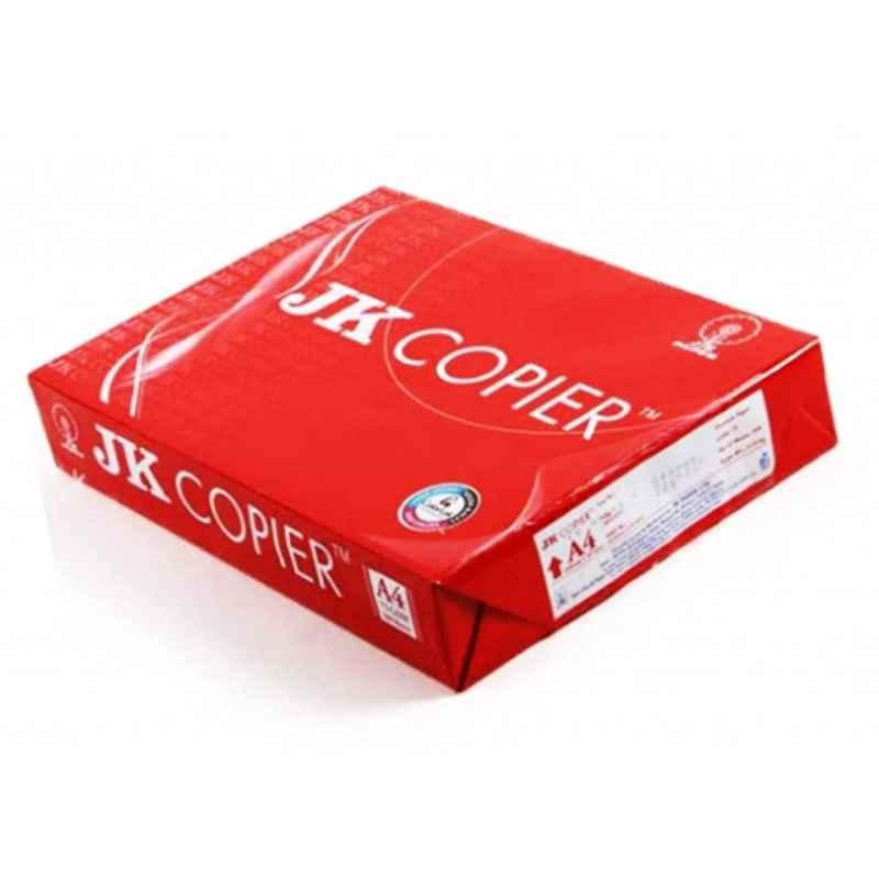 JK Copier A4 75 GSM 500 Sheets White Copier Paper (Pack of 5)