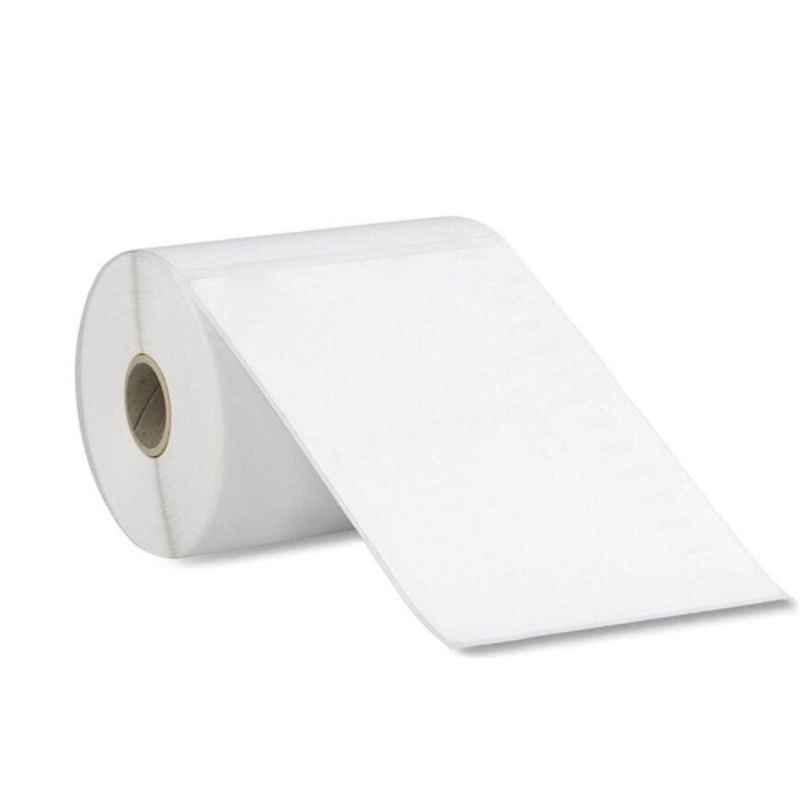 LabelKart 100x150mm Paper White Chromo Label Roll for Dymo Label Writer Printer