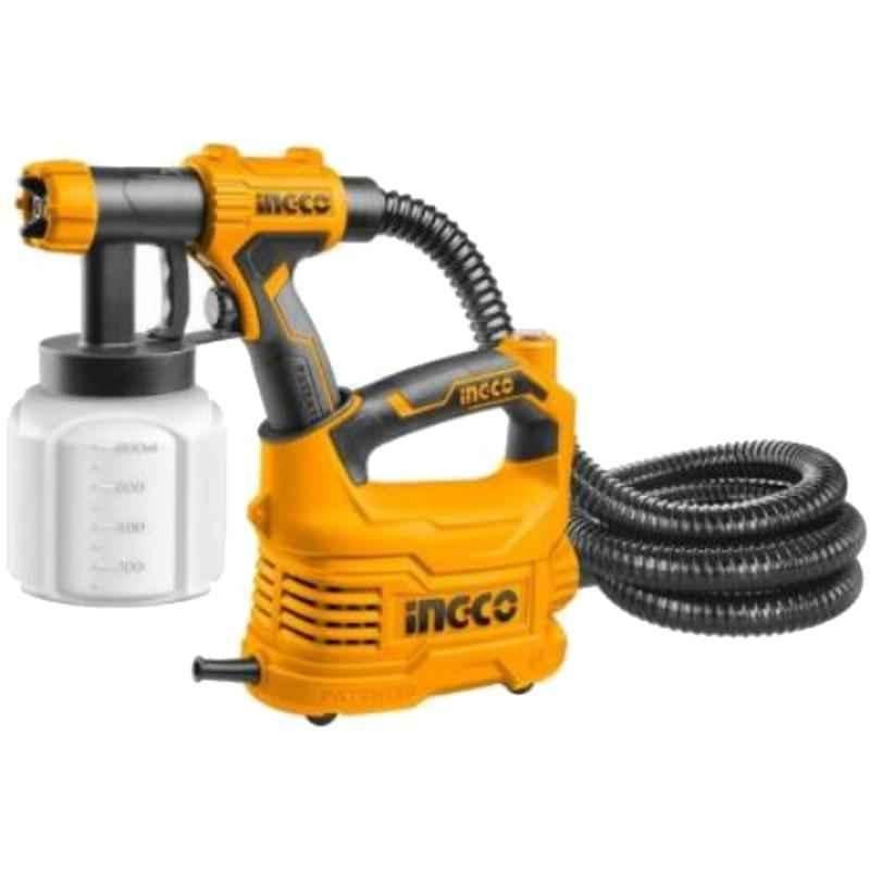 Ingco 500W, 800ML HVLP Floor Based Spray Gun With 0.2 Bar Pressure, SPG5008