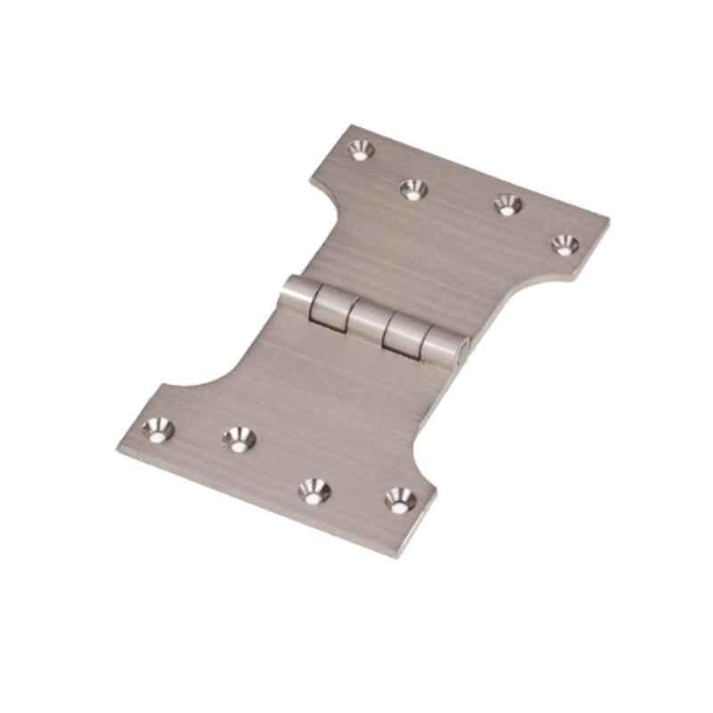 Smart Shophar 4x3x3 inch Stainless Steel Silver Parliament Hinge, SHA40HG-PARL-SL4X3X3-P1 (Pack of 5)