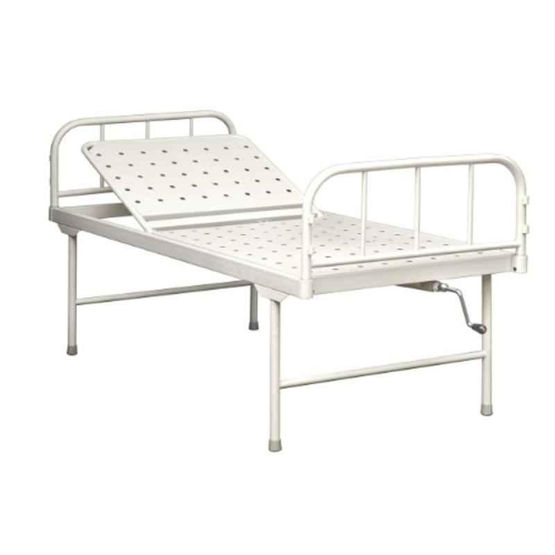 Welltrust Healthcare WSH-1211 Mild Steel Pre-Treated Epoxy Powder Coated General Semi Fowler Bed