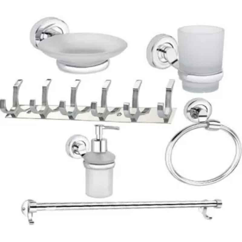 Urim 6 Pcs Bathroom Accessory Set, Bath-Set-P6