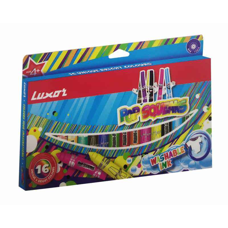 Luxor 1451 Pop Squeaks 16 Pcs Set