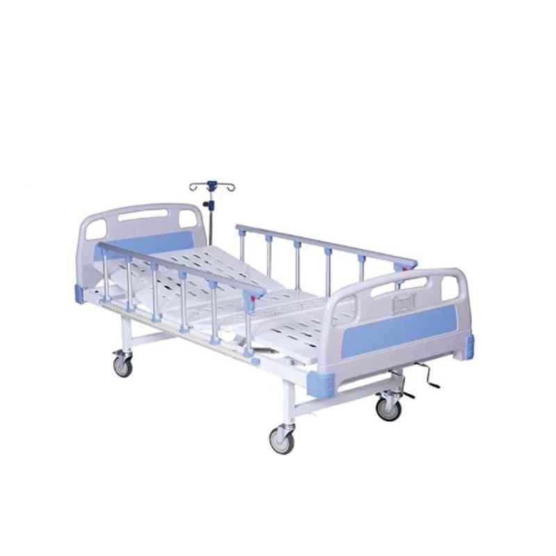 Wellsure Healthcare WSH-1236 Mild Steel Pre-Treated Epoxy Powder Coated Full Fowler Bed ABS Panel & Collapsible Railings