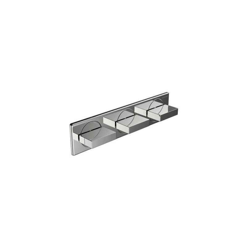 Bravat Diamond Series DM-003 Three Hole Bath Mixer And Diverter Trim Set