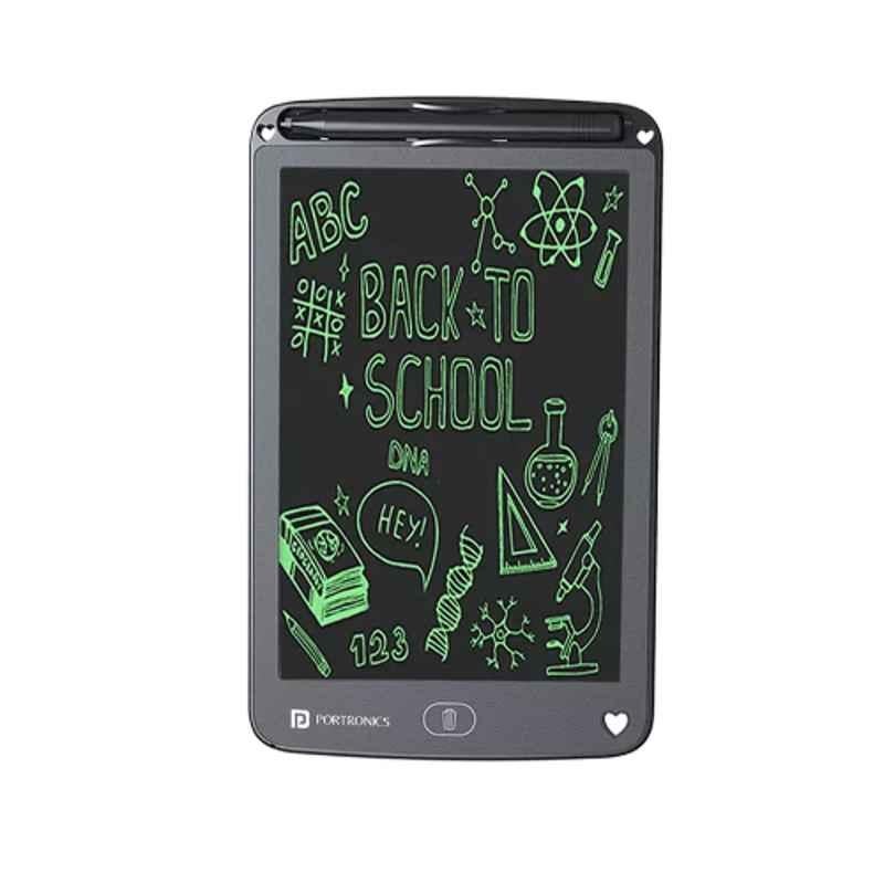 Portronics Pad 12E 7 inch Black LCD Writing Pad