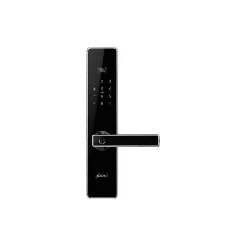 Ozone Morphy Plus OZ-FDL-01 Std ABS Plastic & Zinc Alloy Black Digital Main Door Lock