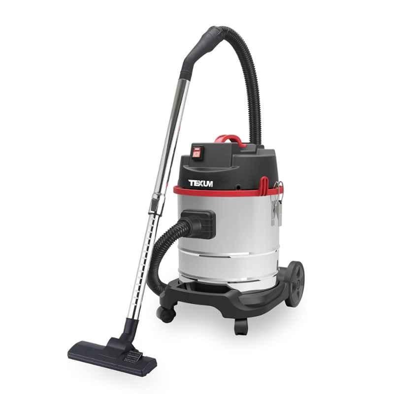 TEXUM TVC-30 1800W 25kPa Silver Wet & Dry Car Vacuum Cleaner with 23 Litre Tank Capacity