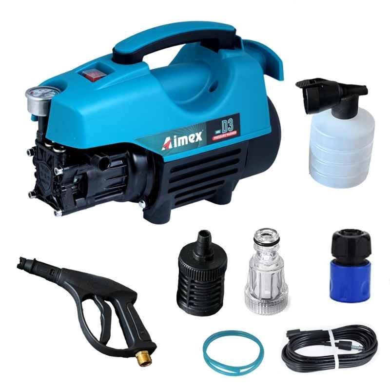 Aimex D3 1800W 120bar 10lpm High Pressure Car Washer Machine for Cleaning Car, Bike & Home