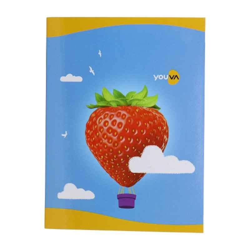 Navneet Youva Regular Size 172 Pages Assorted Design Soft Bound xxlarge Square Notebook, 23022 (Pack of 10)
