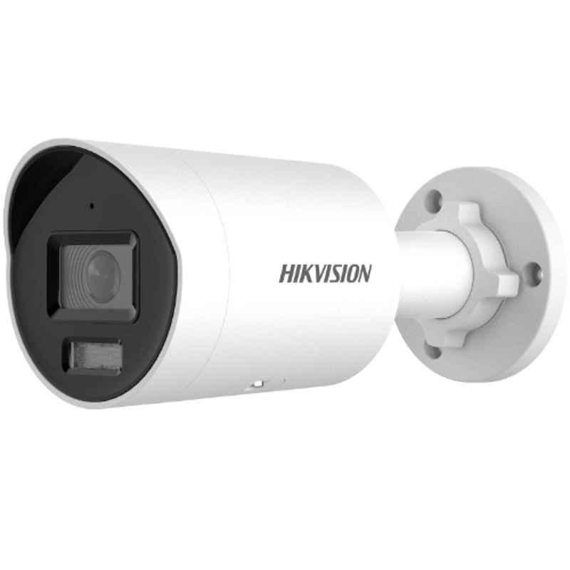 Hikvision 2MP 6mm AcuSense Fixed Network Bullet Camera, DS-2CD2023G2-IU, NVR Enabled
