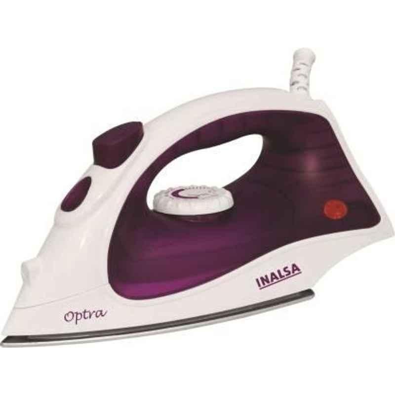 Inalsa Optra 1400W White & Purple Steam Iron