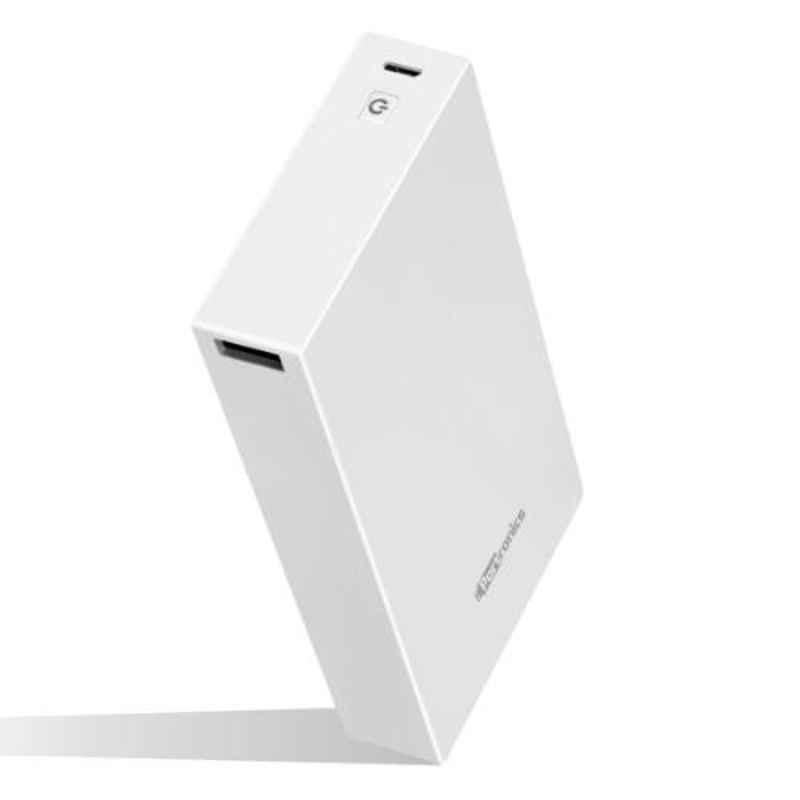 Portronics Power Box 20K White 20000mAh Polymer Power Bank, POR-808