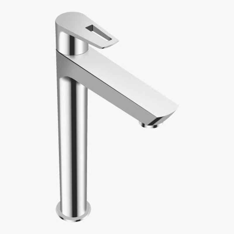 Kerovit Chime Silver Chrome Finish Tall Pillar Tap, KB911002