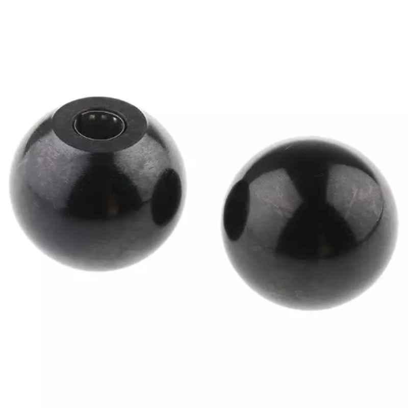 RS Pro M10 Black Duroplast Ball Clamping Knob, 686581