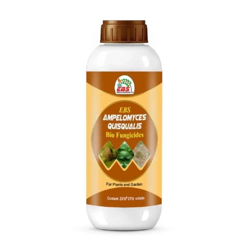 EBS 1 Litre Ampelomyces Quisqualis Bio Fungicide for Plants, Farm, Nursery & Home Garden (Pack of 2)