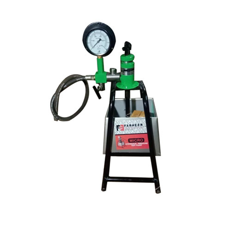 Farheen Manual Operated Hydraulic Test Pump, Capacity: 70 kg/cm2