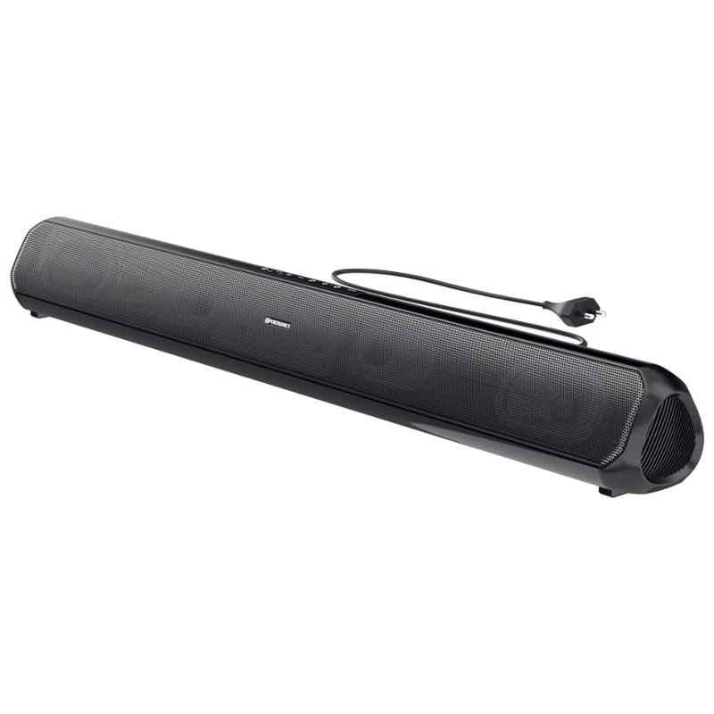 Portronics Sound Slick 7 50W Black Wireless Bluetooth Soundbar with Aux & Multiple Audio Modes, POR-1764